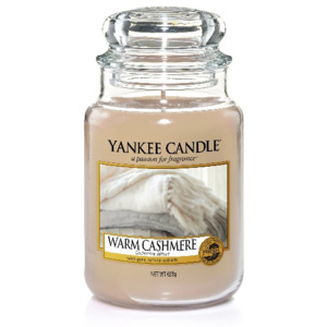 Yankee Candle vonná sviečka Warm Cashmere Classic veľká