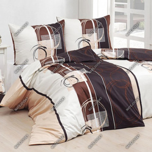 Matějovský posteľné obliečky Jamisson béžová bavlna predĺžená dĺžka