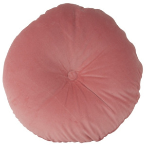 Ružový bavlnený vankúš PT LIVING, ⌀ 45 cm