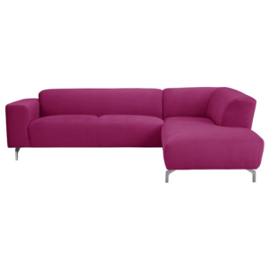 Ružová rohová pohovka Windsor & Co Sofas Orion, pravý roh