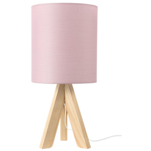 ACA DECOR Stolná lampa Pale Pink