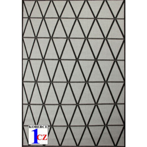 Kusový koberec Hanah sivý, Velikosti 50x80cm
