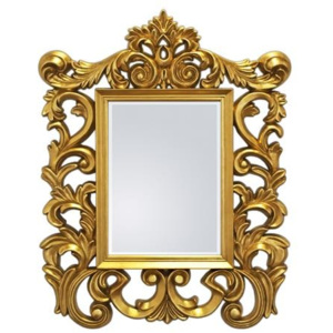 Zrkadlo King 87x112 zlatá