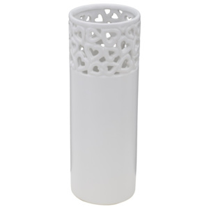 Biela porcelánová váza Mauro Ferretti Amour