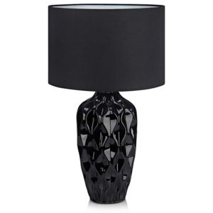 Čierna stolová lampa Markslöjd Ben