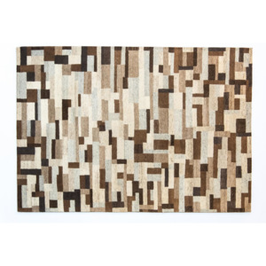 1,70 x 2,40 m - Vlnený koberec Natura N-526 Béžový