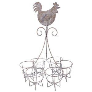 Stojan na vajíčka Clayre & Eef,  ⌀  18 × 27 cm