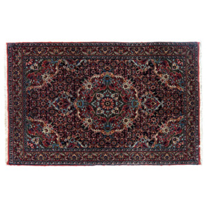0,72 x 1,13 m - Perzský koberec Iran Bidjar s hodvábom