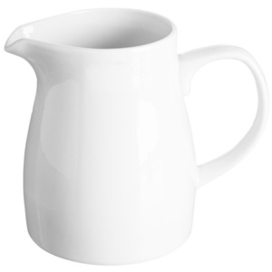 Biela nádoba na mlieko z porcelánu Price & Kensington, 620 ml