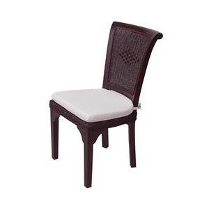 Jedálenská stolička ratan hnedá