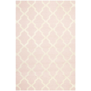 Vlnený koberec Ava Baby Pink, 152x243 cm