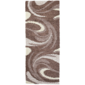 Kusový koberec Gaia hnedý atyp, Velikosti 70x200cm