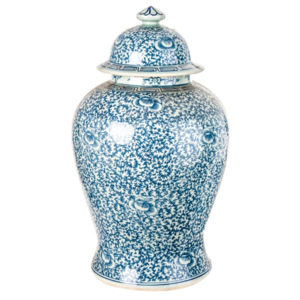 Modrá porcelánová váza VICAL HOME Colette