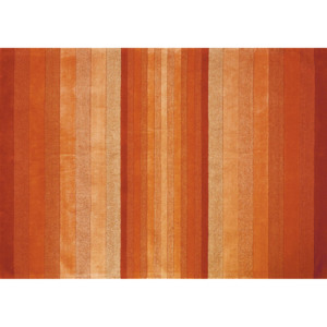 1,70 x 2,40 m - Vlnený koberec Handloom 300 oranžový