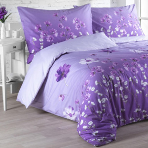Bavlnené posteľné obliečky Violeta
