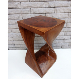 Príručný stolík z dreva Akácia v:50cm