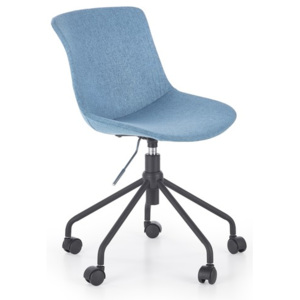 Detská otočná stolička DOBLO modrá Halmar