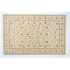 1,98 x 3,03 m - Orientálny koberec Moghul 1507 krémový