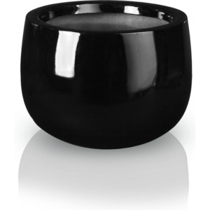 Kvetináč Fiber bowl black 3 veľkosti