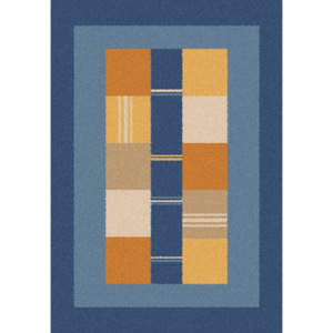 Modrohnedý koberec Universal Boras, 160 × 230 cm