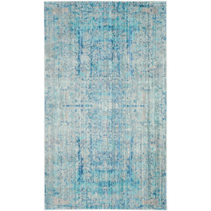 Modrý koberec Safavieh Abella, 91 × 152 cm