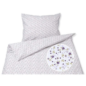 Goldea krepová posteľná bielizeň z mäkčené 100% bavlny - vzor 384 140 x 200 a 90 x 70 cm