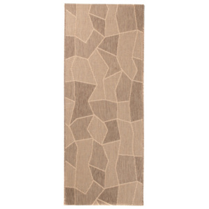 Kusový koberec Tissot hnedý atyp, Velikosti 80x200cm