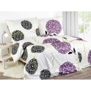 Goldea saténové posteľné obliečky - vzor 301 240 x 200 cm a 2ks 90 x 70 cm