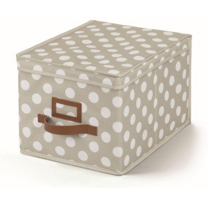 Béžový úložný box s vekom Cosatto Jolie, 25 × 40 cm