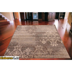 Kusový koberec PP Clod hnedý 120x170, Velikosti 120x170cm