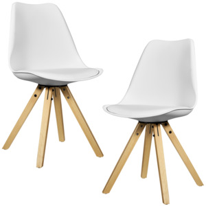 [en.casa]® Dizajnová stolička "Annika" HTMS-2852 - 2 ks