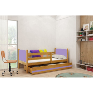 Detská posteľ Tami BMS 80 x 190 Farba: Jelša