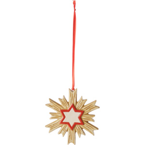 Villeroy & Boch Toy´s Delight Decoration hviezda na zavesenie 9 x 9 cm