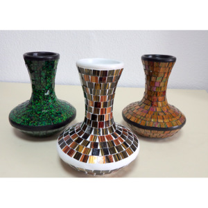 Dekoračná váza mozaika