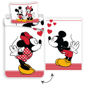 Detské posteľné obliečky Mickey a Minnie