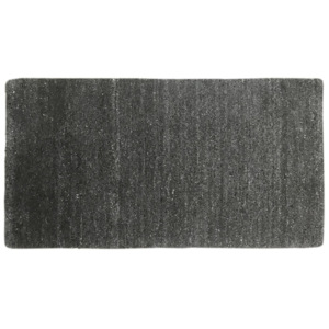 0,70 x 1,40 m - Vlnený koberec Earth šedý