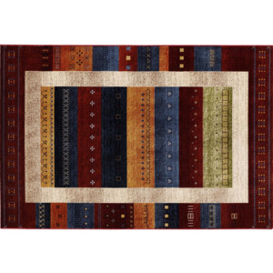 0,65 x 1,30 m - Kusový koberec Megaglance Kaska 597 multicolor