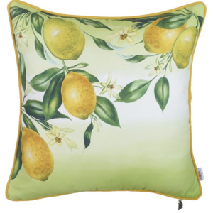 Obliečka na vankúš Apolena Lemons, 43 × 43 cm