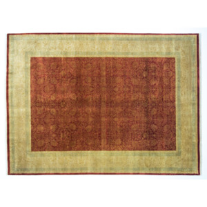 2,52 x 3,41 m - Orientálny koberec Moghul 1501 červeno-zlatý