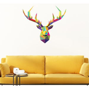 Samolepka Ambiance Deer Multicolor