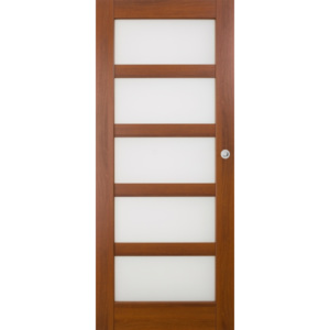 Posuvné dvere do puzdra BRAGA presklené, model 6