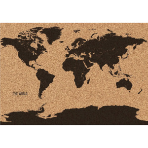 Korková nástenka Gift Republic World Map