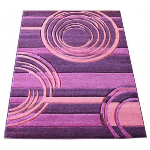 Kusový koberec Koral fialový 133x180, Velikosti 133x180cm