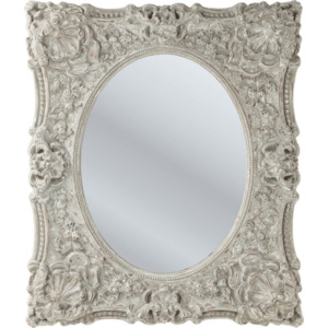 Sivé nástenné zrkadlo Kare Design Royal, 120 x 102 cm