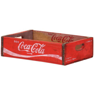 Retro Coca Cola podnos 480x310x130 červená