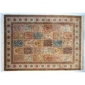 1,54 x 2,15 m - Klasický koberec Kašmírsky hodváb single