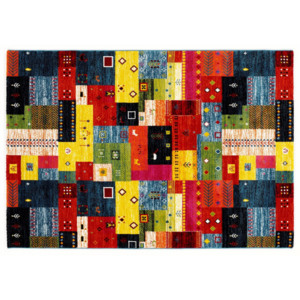 0,65 x 1,30 m - Kusový koberec Happiness Eden 598 pestrofarebný