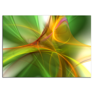 Zelená abstrakcia C5421AO