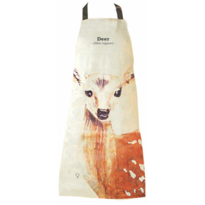 Zástera z čistej bavlny Gift Republic Wild Animals Deer