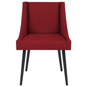 Červená stolička Micadoni Home Massimo